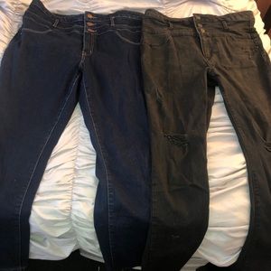 High Waisted Skinny Jeans